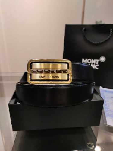 宝龙自动秘原单高端品质专柜官网同步宽度3.5精美自动钢扣头意大利进口头层手掌纹小牛皮纹理清晰真实感超强打造全新的视觉3D郊果高档客户入手送礼自用佳品 长度 一1