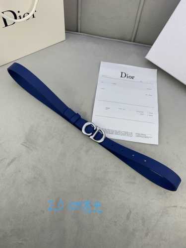 宽度2.0Cm Dior迪奧爆款平面無線帶身Saddle进口小牛皮带身 金属“Cd”标志 採用進口雙面頭層牛皮