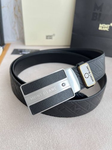 品名：万宝龙.Montblanc原单 腰带 皮带 型号：挂扣，新款原版经典精品贴皮挂扣，实物拍摄，原版头层牛皮 材料：百分百头层牛皮，保证真皮。双面可用专柜同等