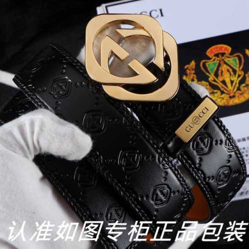品名：古奇.Gu Cci原单 型号：认准如图专柜包装，赠送打孔器 材料：百分百头层牛皮，保证真皮。24K纯钢扣G花纹系列专柜同等质量， 送人自用首选 包装： 请