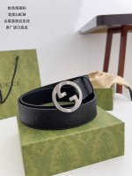 特 古奇 顶级货品 宽度3.8Cm 原厂头层荔枝纹压制经典花纹， 搭配黑色进口底皮。精细的做工，品质好货。 扣头：纯铜材质