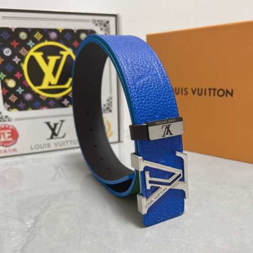 品名：Lv..路易..威登原单 材质：原单牛皮腰带 百分百头层牛皮腰带保证真皮，24K纯钢扣，专柜原单品质、做工精细，时尚大牌，送人自用首选 包装： 请认准如图