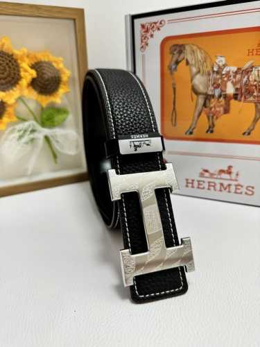 品名：爱马仕.Hermès 原单 材质：原单牛皮腰带 百分百头层牛皮腰带保证真皮，24K纯钢扣，专柜原单品质、做工精细，时尚大牌，送人自用首选 包装： 请认准如