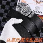 男士腰带：范思哲 原单 男士皮带：百分百头层牛皮，保证真皮。24K纯钢扣双面可用专柜同等质量， 送人自用首选 包装： 请认准如图专柜包装，赠送打孔器，银联发票，