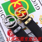 品名：古奇.Gu...Cci 腰带原单 皮带 材料：百分百头层牛皮，保证真皮。24K纯钢扣双面可用专柜同等质量， 送人自用首选 包装： 请认准如图专柜包装，赠送