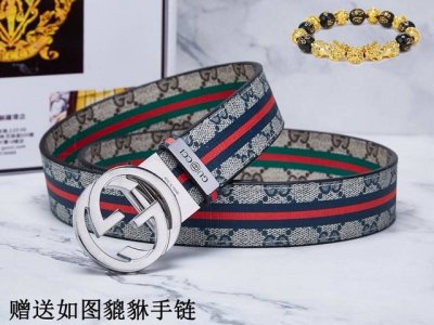 皮带：古奇.Gu...Cci原单 腰带：百分百头层牛皮，保证真皮。24K纯钢扣双面可用专柜同等质量， 送人自用首选包装： 请认准如图专柜包装，赠送打孔器，银联发