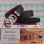 品名：菲拉格幕 皮带 原单 腰带 材料：百分百头层牛皮腰带，保证真皮皮带，专柜原单品质、做工精细，时尚大牌，送人自用首选 包装： 请认准如图专柜包装，赠送打孔器