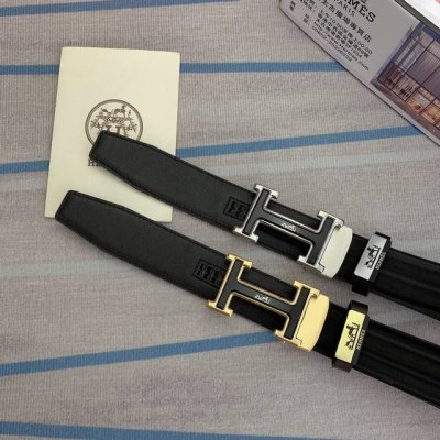 品名：爱马仕.Hermès 自动带 材质：原单牛皮腰带 百分百头层牛皮腰带保证真皮，24K纯钢扣，专柜原单品质、做工精细，时尚大牌，送人自用首选 包装： 请认准