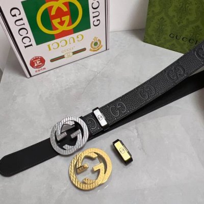 品名：古奇.Gu...Ci 原单 材质：原单牛皮腰带 专柜原单品质、做工精细，时尚大牌，送人自用首选 包装： 请认准如图专柜包装赠送打孔器手提袋专柜礼盒宽度3.