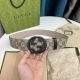 G U C C I 古奇 顶级品质 带身宽度40毫米 ，带身尺寸95Cm-125Cm，全新升级的经典五金搭扣 ，扣头耐用不掉色精致做工，带身采用品牌定制专用面料