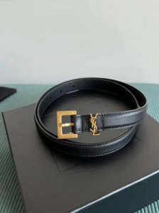 特 P150 Ysl圣罗兰 法国原厂皮料.黑色全皮.尺寸2.0 厘米 渡金.尺寸：70.75.80.85.90.95.100.105.110欧码