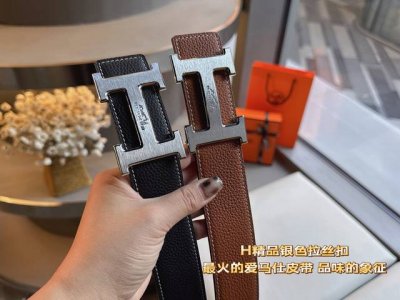 品牌：爱马仕编号:原单精品 扣头：纯铜扣真空电镀！正品开膜，精致到每一个细节！可对比正品！ 皮质：进口头层牛皮，原版皮。 宽度：3.8Cm，长度105-125。