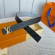 原版包裝 DDD L0Uis Vuitt0N 今季新品 男士原單腰帶 寬度40毫米 雙面進口頭層小牛皮絲印圖案Logo設計 搭配最新双色五金 可雙面佩戴 適合沈