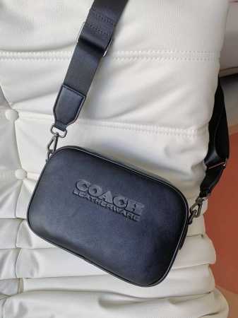 原版 美国代购Coach蔻驰宽肩带斜跨手拿胸包单肩多功能相机包 头层牛皮，杜绝一切Pu超千，休闲简约设计，适合年轻时尚的你，配全套包装，尺寸23156 - 点击图像关闭