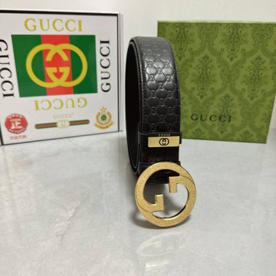 品名：古奇.Gu...Ci 原单 材质：原单牛皮腰带 专柜原单品质、做工精细，时尚大牌，送人自用首选 包装： 请认准如图专柜包装赠送打孔器手提袋专柜礼盒宽度3.