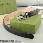 高端品質，實物拍攝 批p 配全套包裝 品牌：Gucci海外原單 扣頭材質：雙色純鋼扣 帶身材質正面：38Mm寬度採用雙面進口頭層