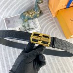 特 Lv 特种皮腰带自动带系列 ，原厂五金精品不锈钢扣，手感柔软舒适 宽3.5Cm。