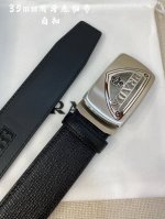 普拉达男士自动腰带- 宽度34Mm 316精品钢扣 精工打造 手感柔软 可以裁剪