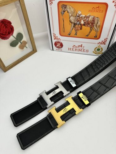 品名：爱马仕.Hermès 原单 材质：原单牛皮腰带 百分百头层牛皮腰带保证真皮，24K纯钢扣，专柜原单品质、做工精细，时尚大牌，送人自用首选 包装： 请认准如