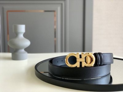 正品有售Ferragamo 菲拉格慕 Italy专柜在售正品 此款采用原厂进口皮制作 走线油边细致 正品开模 搭配原版Gancio五金 3.5Cm规格 顶级