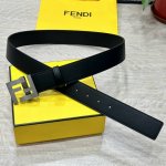 Fendl 芬迪 全套包装 专柜同款 宽40Mm双面原版小牛皮 搭配单钌钯电镀扣 完美的手感.油边 出众的设计.风格 高贵奢华 时尚大方 高清实拍 货真价实 品