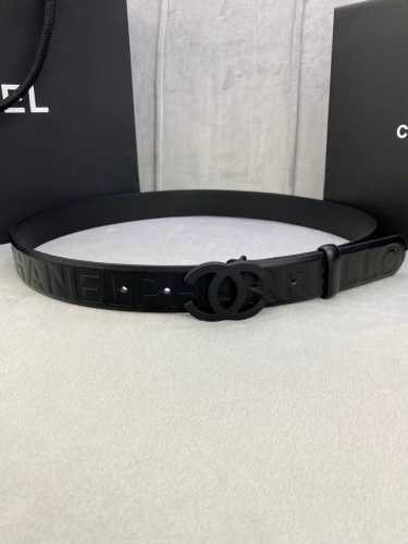 宽度3.0Cm Chanel 香奈儿 进口柔软小牛皮 搭配哑色精品钢扣。