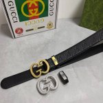 品名：古奇.Gu...Ci 原单 材质：原单牛皮腰带 专柜原单品质、做工精细，时尚大牌，送人自用首选 包装： 请认准如图专柜包装赠送打孔器手提袋专柜礼盒宽度3.