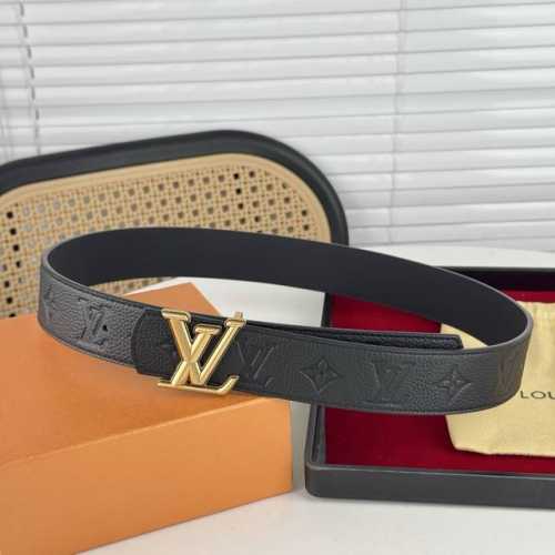路易威登Lv、商务休闲、正装均可佩戴！3.8Cm 最新款扣头，抛光扣头、时尚百搭