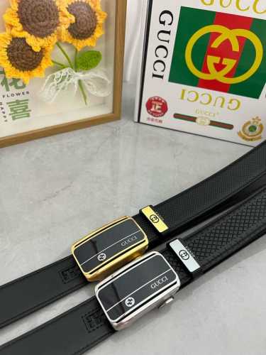 品名：古奇.Gu...Ci 自动带 材质：原单牛皮腰带 专柜原单品质、做工精细，时尚大牌，送人自用首选 包装： 请认准如图专柜包装赠送打孔器手提袋专柜礼盒宽度3