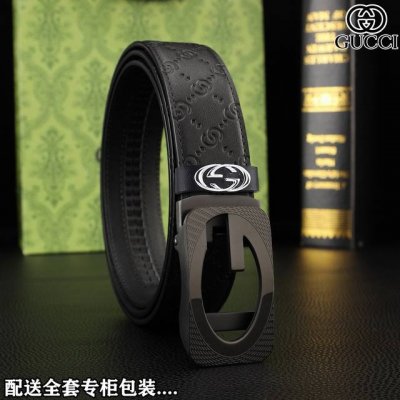 高端品质，实物拍摄 批 配全套包装 品牌：Guci 海外原单 扣头材质：精品实心钢扣 带身材质正面：35Mm宽度采用双面进口原版皮腰带，真空电镀五金扣头实物拍摄