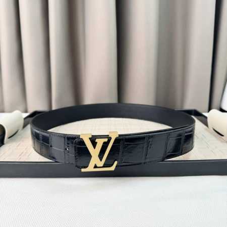 Lv。商务休闲、正装均可佩戴！3.8Cm 最新款扣头，抛光扣头、时尚百搭 - 点击图像关闭
