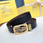 高端品质，实物拍摄 批 配全套包装 品牌：Berberry海外原单 扣头材质：精品实心钢扣 带身材质正面：40Mm宽度采用双面进口原版皮腰带，真空电镀五金扣头