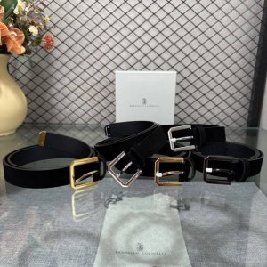 Brunellocucinelli布内罗 古奇拉利3.0宽男士真皮磨砂牛皮双面头层意大利品牌，休闲装搭配设计风格，欢迎大家转载图片。