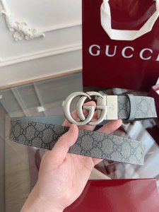 特P170 Gucci 3.7Mm 男款 专柜旋转扣头 双面原厂原单皮料 双面使用 专柜同款 高端顶级品质