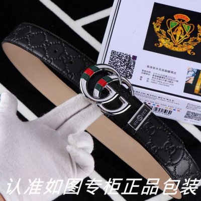 品名：古奇.Gu Cci原单 型号：认准如图专柜包装，赠送打孔器材料：百分百头层牛皮，保证真皮。24K纯钢扣红绿布系列专柜同等质量， 送人自用首选包装： 请认准