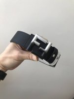 新款 Fd 宽38 Mm 支持Nfc 芯片扫描，标志造型皮带，原版F双层间色铆钉扣，进口原版小牛纹配老花制成，手感柔软，镀金表面金属制品，品质保证，细节 非市场