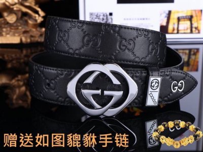 皮带：古奇.Gu Cci原单 腰带：认准如图专柜包装，赠送打孔器 材料：百分百头层牛皮，保证真皮。24K纯钢扣gg花纹系列专柜同等质量， 送人自用首选 包装：
