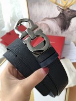Made In Italy批 配全套包装品牌：菲拉格慕海外原单扣头材质：精品实心铜扣带身材质正面：35Mm宽度采用双面采用进口头层牛皮腰带，纯钢质五金扣头实物拍