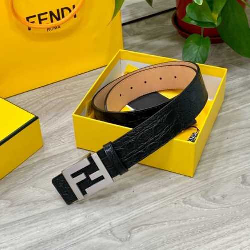 特 Fendl 芬迪 宽40Mm双面原版小牛皮 搭配单钌钯电镀扣 完美的手感.油边 出众的设计.风格 高贵奢华 时尚大方 高清实拍 货真价实 品质保证 双面用