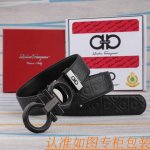 腰带皮带：菲拉格幕原单牛皮腰带 男款皮带：材质百分百头层牛皮腰带保证真皮皮带，专柜原单品质、做工精细，时尚大牌，送人自用首选包装： 请认准如图专柜包装赠送打孔器