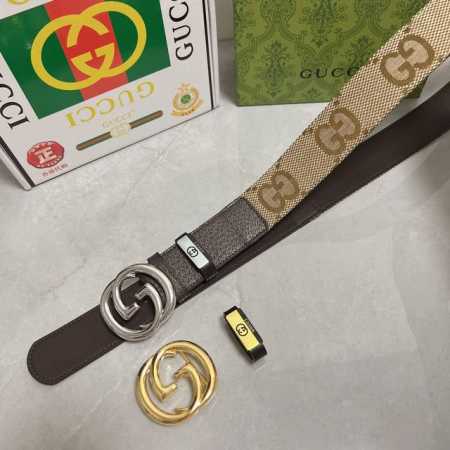 品名：古奇.Gu...Ci 原单 材质：原单牛皮腰带 百分百头层牛皮腰带保证真皮，24K纯钢扣，专柜原单品质、做工精细，时尚大牌，送人自用首选 包装： 请认准如 - 点击图像关闭
