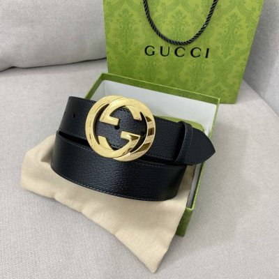 特 爆款 Gucci[正] 高端定制男士原单皮带，海外限量定制款式，顶级原厂材质复刻，体现腰间贵族的一款必备腰带，宽度4.0Cm