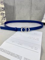 宽度2.0Cm Dior 迪奧 爆款平面無線帶身 Saddle进口小牛皮带身 金属“Cd”标志 採用進口雙面頭層牛皮
