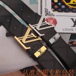 男款腰带：Lv 路易威登原单牛皮腰带 男款皮带：材质百分百头层牛皮腰带保证真皮皮带，专柜原单品质、做工精细，时尚大牌，送人自用首选包装： 请认准如图专柜包装赠送