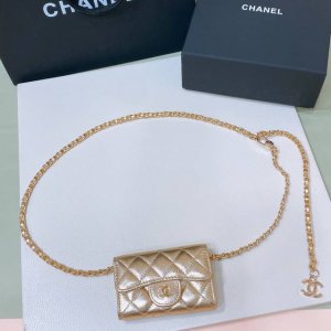 特 Chanel 24C 限定Mini腰包 真的美哭啦！精致的星星Logo小牛皮皮材质，奢华与优雅的完美结合。尺寸：11Cm