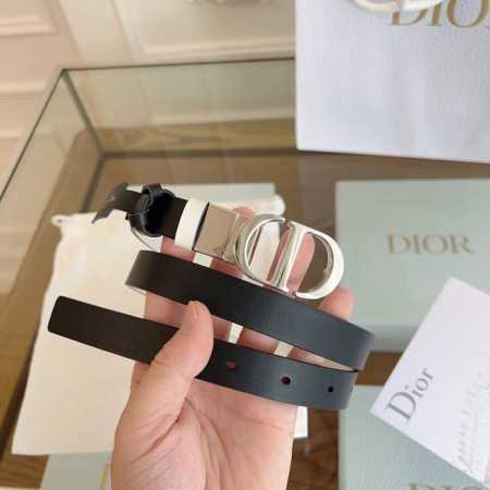 Dior 迪奥法国原厂皮料，黑色全皮 品质毋庸置疑 没有更好 只有最好 尺寸2.0厘米 - 点击图像关闭