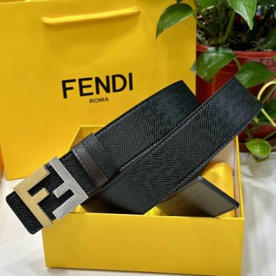 Fendl 芬迪 宽40Mm双面原版小牛皮 搭配单钌钯电镀扣 完美的手感.油边 出众的设计.风格 高贵奢华 时尚大方 高清实拍 货真价实 品质保证 双面用