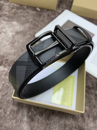 特P170 巴宝莉：原单质量，新款男士腰带 小牛皮皮带 专柜同步新款Burberry博柏利休闲款，宽度3.5Cm-