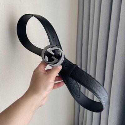 配全套包装礼盒 Gucci 古奇官网经典，正品打版原版品质 宽度3.8，进口双面头层小牛皮