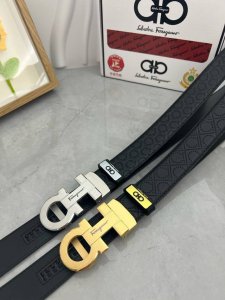 品名：菲拉格幕 自动带 材质：原单牛皮腰带 百分百头层牛皮腰带保证真皮，24K纯钢扣，专柜原单品质、做工精细，时尚大牌，送人自用首选 包装： 请认准如图专柜包装